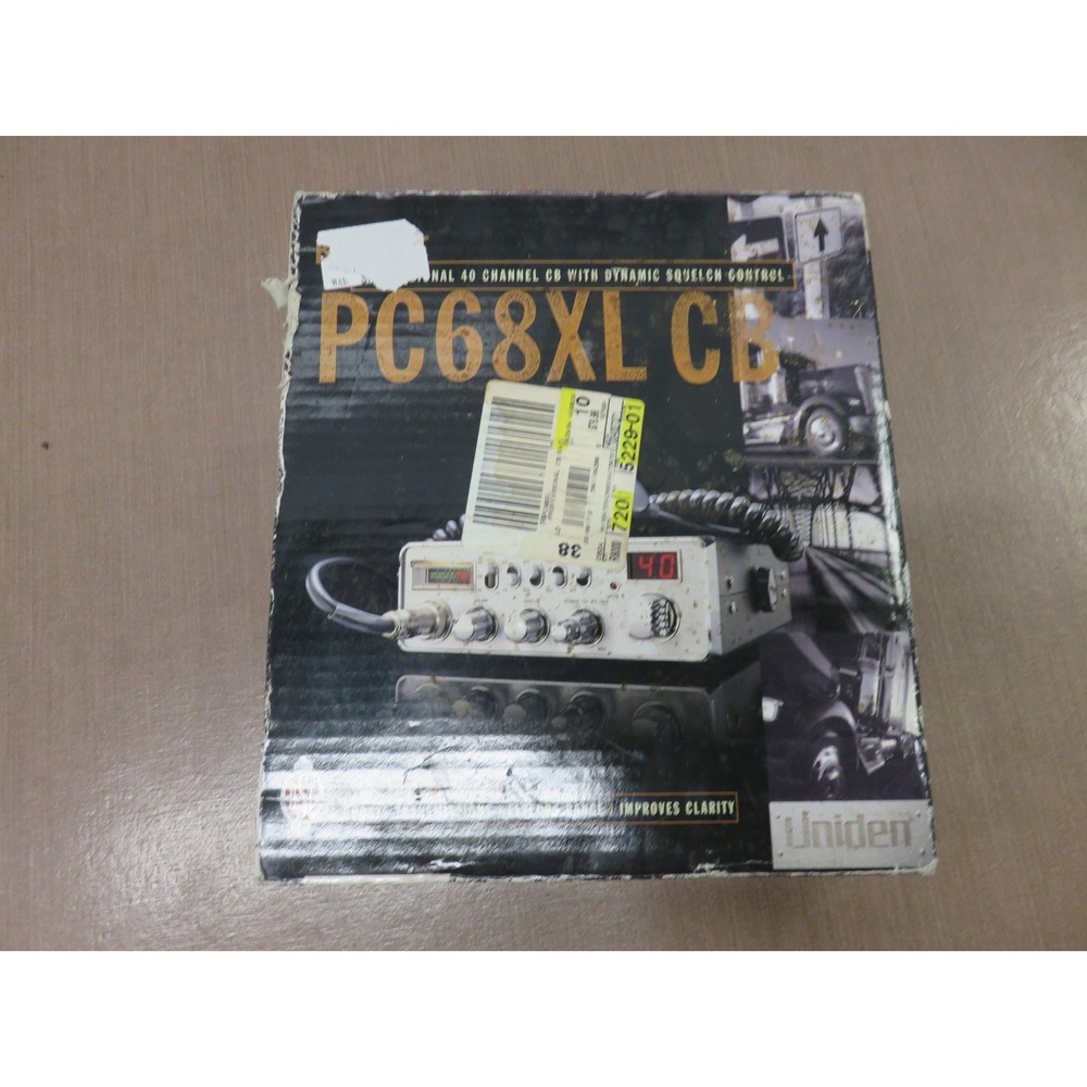 Uniden Bearcat PC68XL Professional 40 Channel CB Radio Dynamic Squelch Control